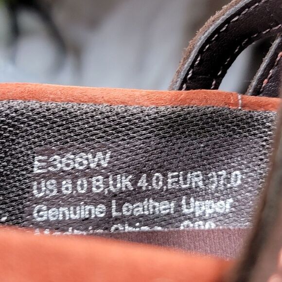 AETREX BROWN SUEDE MARY JANE JULIA 6.0B - Picture 10 of 10